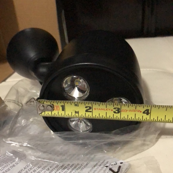 NEW Sharper Image Wireless Motion Sensor LED Spotlight-300 Lumens-Black - Picture 13 of 16